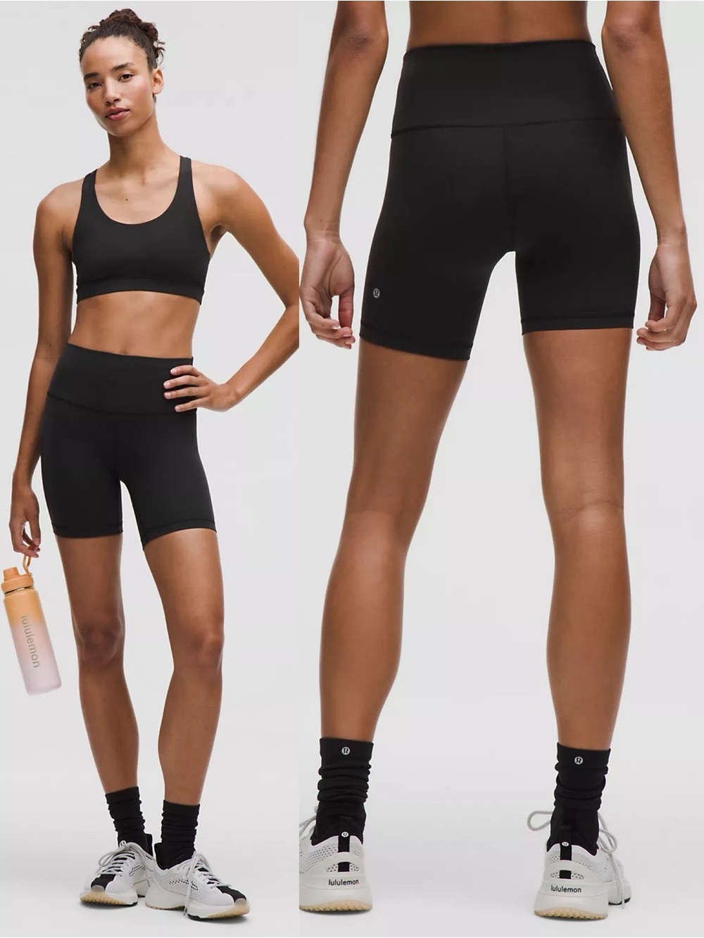lululemon | NWT Wunder Train High-Rise Short 6" Black 0